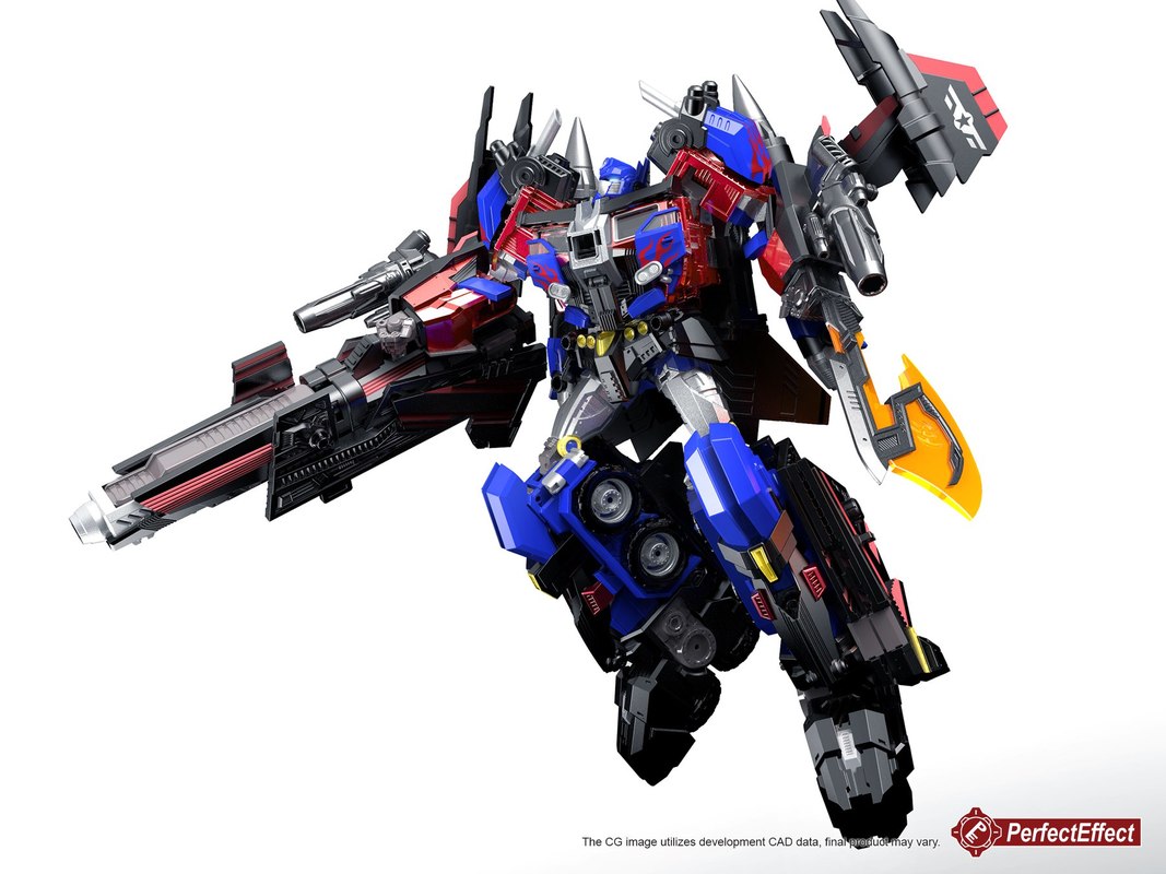 Perfect Effect Launches PE-DX10 Jetpower Revive Prime Unofficial Optimus  Prime With Trailer Armor